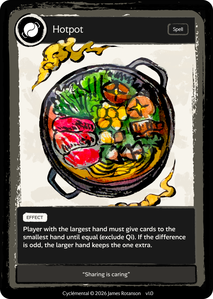 Hotpot — Spell card